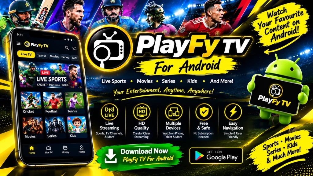 PlayFy TV For Android